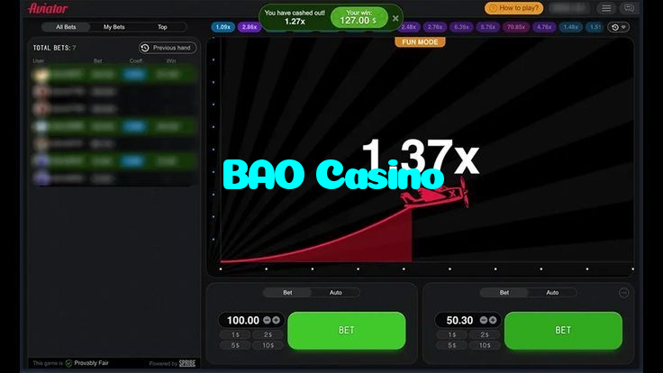 BAO Casino خوش آمدید بونس +600% پیشکش موبائل ایپ کے پروموشن سیکشن میں دکھائی دیتی ہے۔